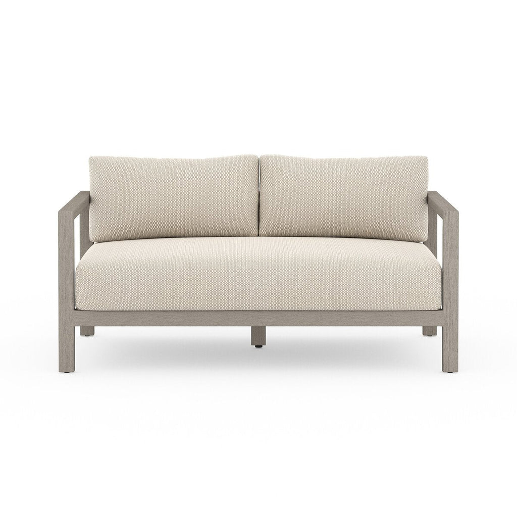 Eivor Outdoor Sofa - Grey Frame (60" - 88") - Sofas - Hello Norden