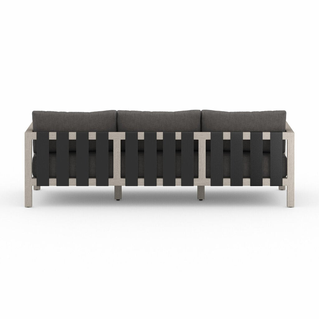 Eivor Outdoor Sofa - Grey Frame (60" - 88") - Sofas - Hello Norden