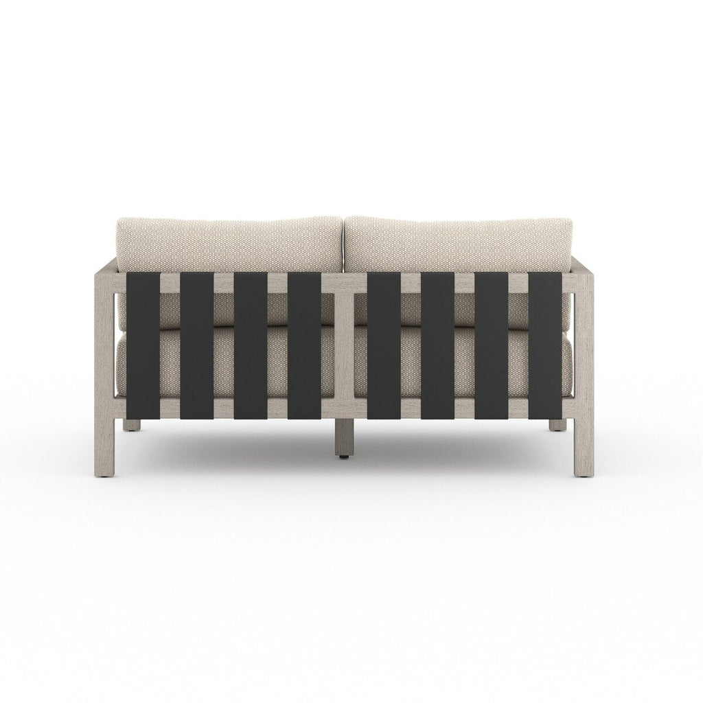 Eivor Outdoor Sofa - Grey Frame (60" - 88") - Sofas - Hello Norden