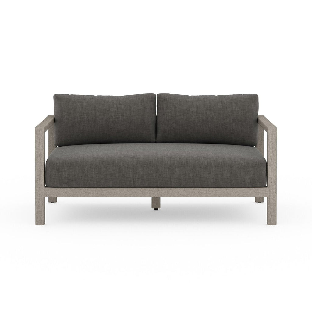 Eivor Outdoor Sofa - Grey Frame (60" - 88") - Sofas - Hello Norden