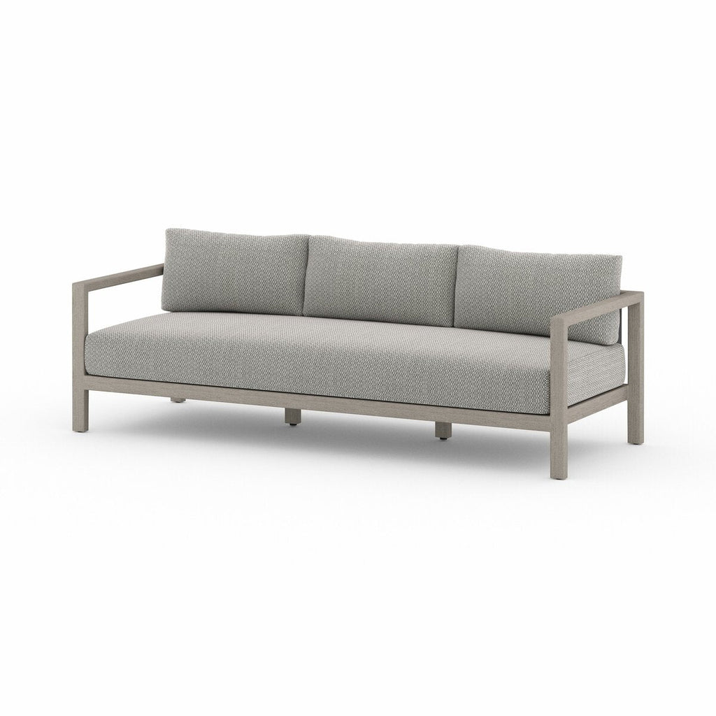 Eivor Outdoor Sofa - Grey Frame (60" - 88") - Sofas - Hello Norden