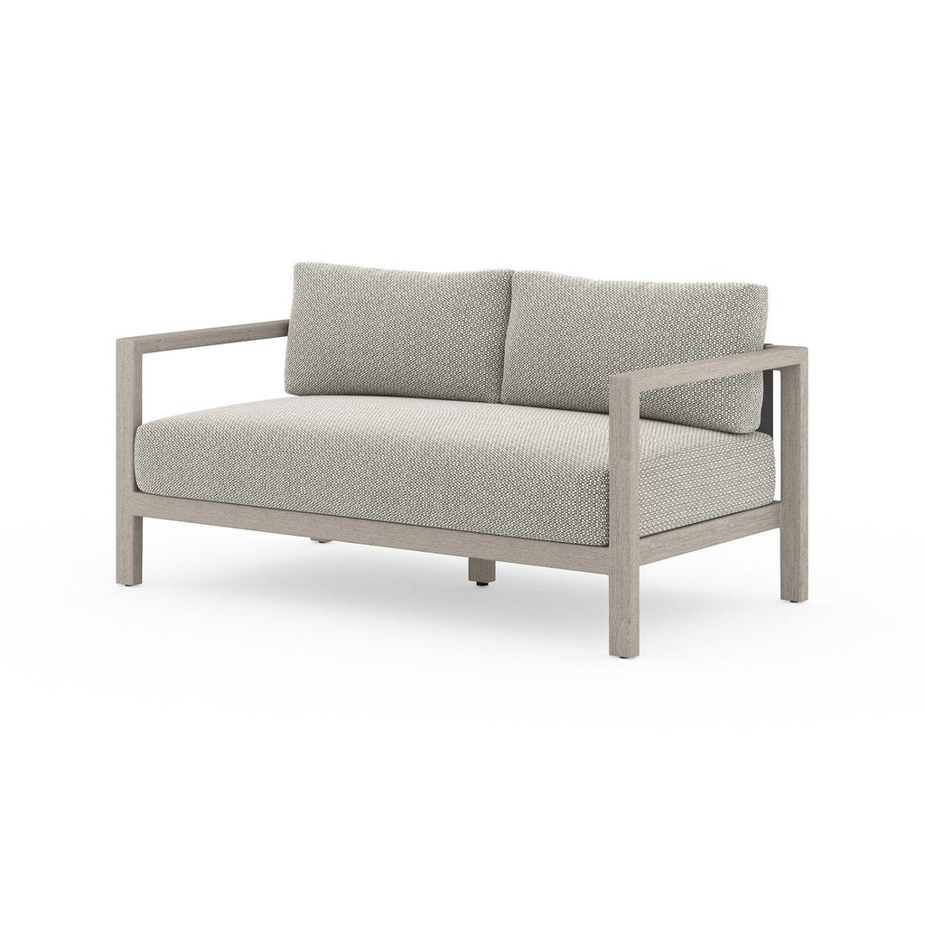 Eivor Outdoor Sofa - Grey Frame (60" - 88") - Sofas - Hello Norden