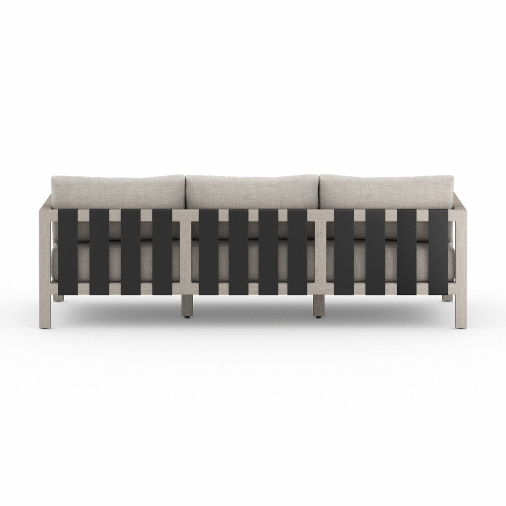 Eivor Outdoor Sofa - Grey Frame (60" - 88") - Sofas - Hello Norden