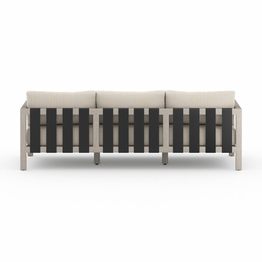 Eivor Outdoor Sofa - Grey Frame (60" - 88") - Sofas - Hello Norden