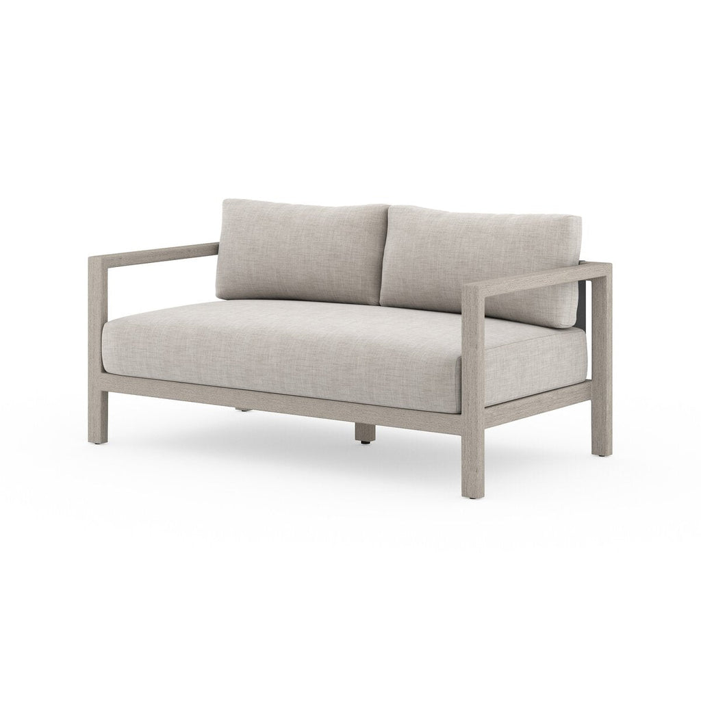 Eivor Outdoor Sofa - Grey Frame (60" - 88") - Sofas - Hello Norden