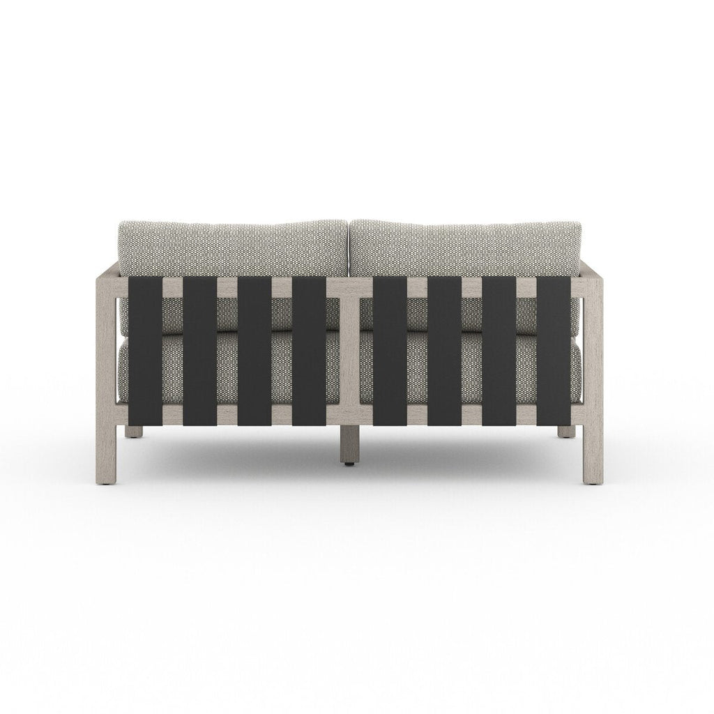 Eivor Outdoor Sofa - Grey Frame (60" - 88") - Sofas - Hello Norden