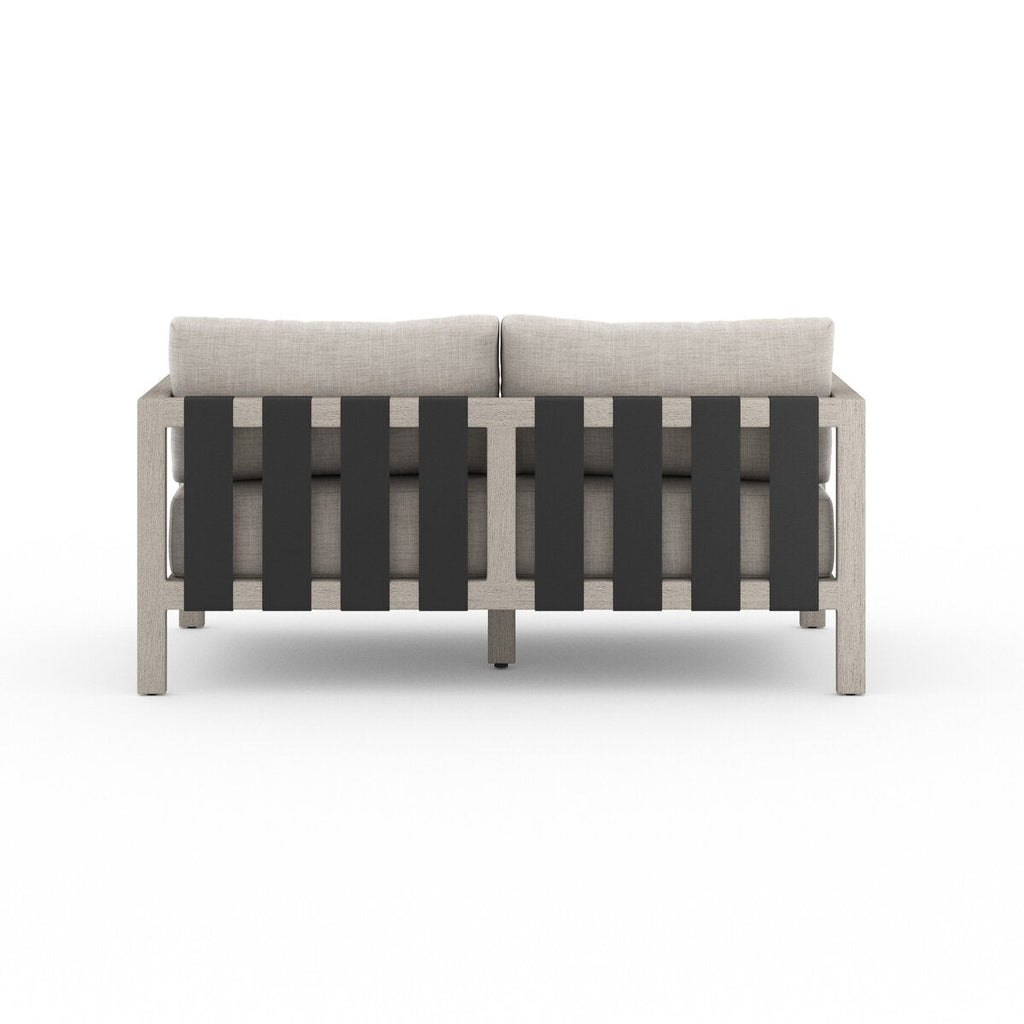 Eivor Outdoor Sofa - Grey Frame (60" - 88") - Sofas - Hello Norden