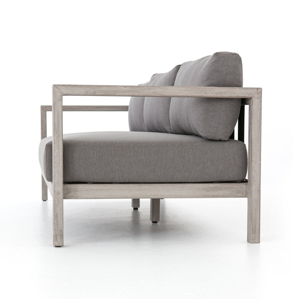 Eivor Outdoor Sofa - Grey Frame (60" - 88") - Sofas - Hello Norden