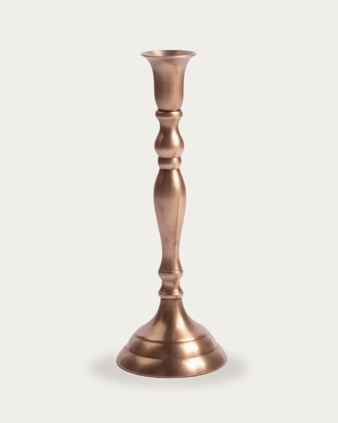 Ella Brass Taper Candle Holder - Candle Holders - Hello Norden