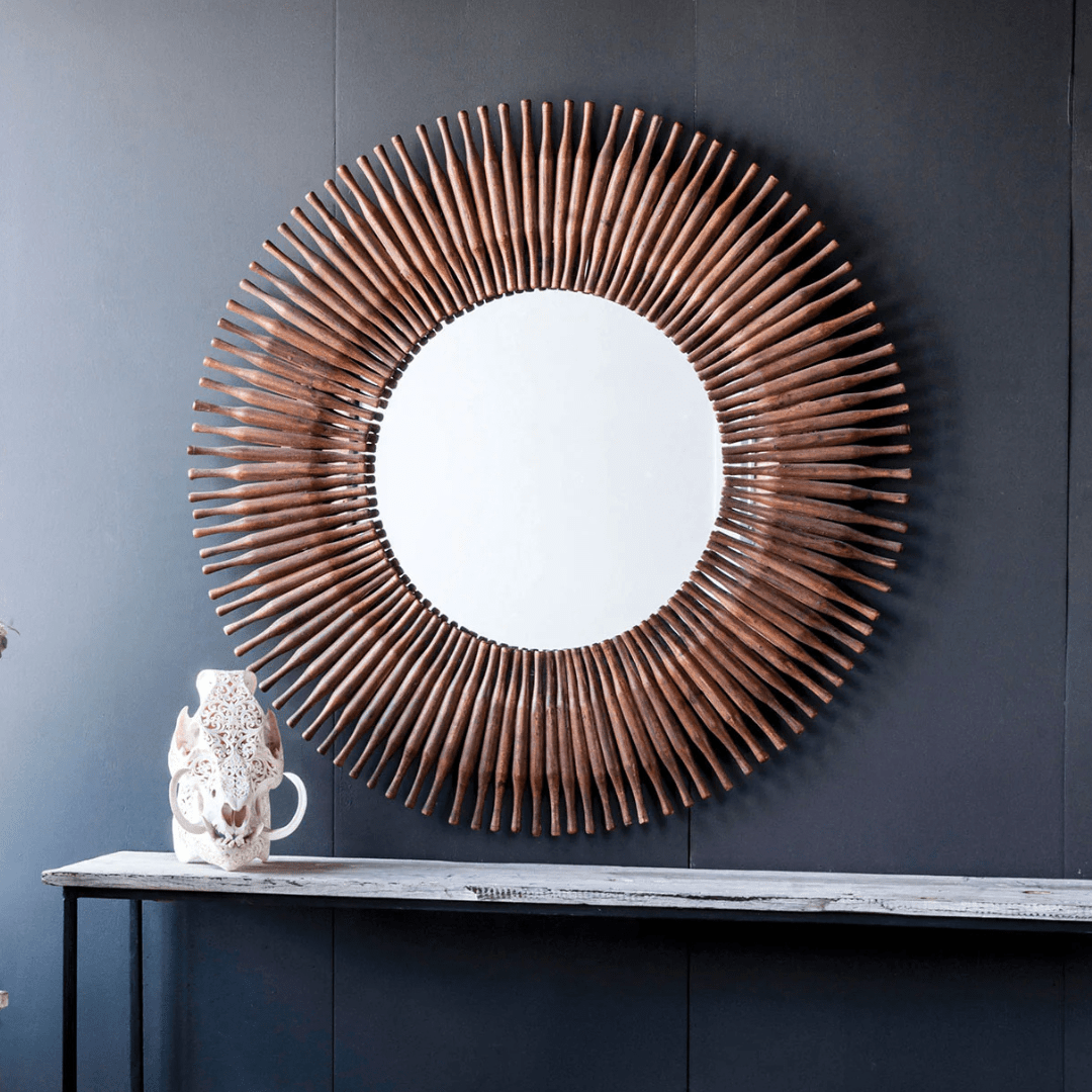 Elna Vintage Rolling Pin Mirror - Mirrors - Hello Norden