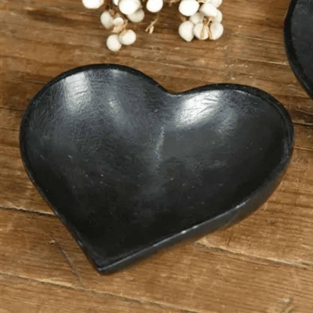 Elska Soapstone Heart Bowl - Decorative Bowls - Hello Norden