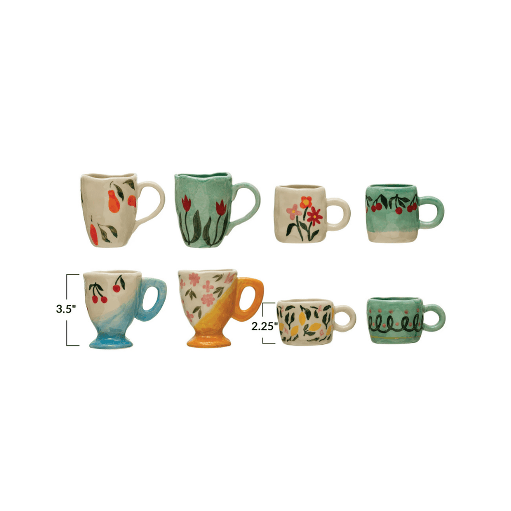 Elva Ceramic Espresso Mugs - Glassware & Mugs - Hello Norden