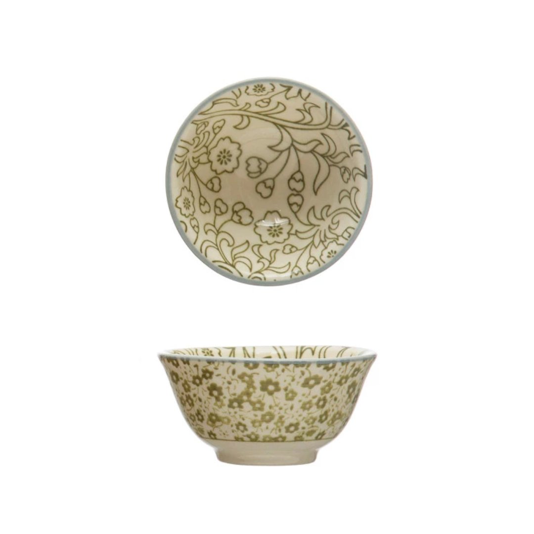 Engla Patterned Pinch Pot - Decorative Bowls - Hello Norden