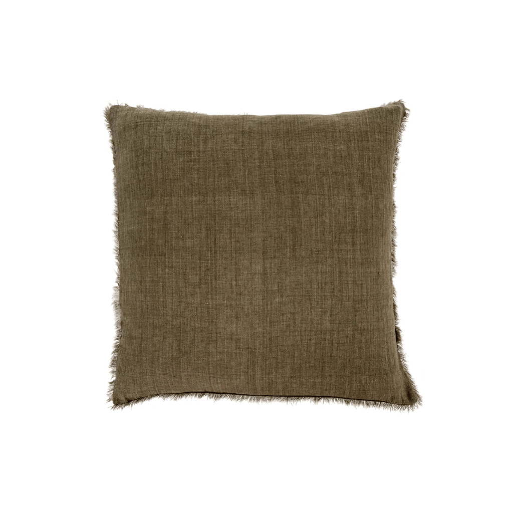 Erling Linen Throw Pillow 24" X 24" - Throw Pillows - Hello Norden