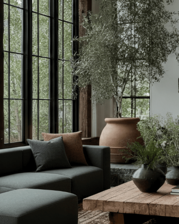 Erling Linen Throw Pillow 24" X 24" - Throw Pillows - Hello Norden