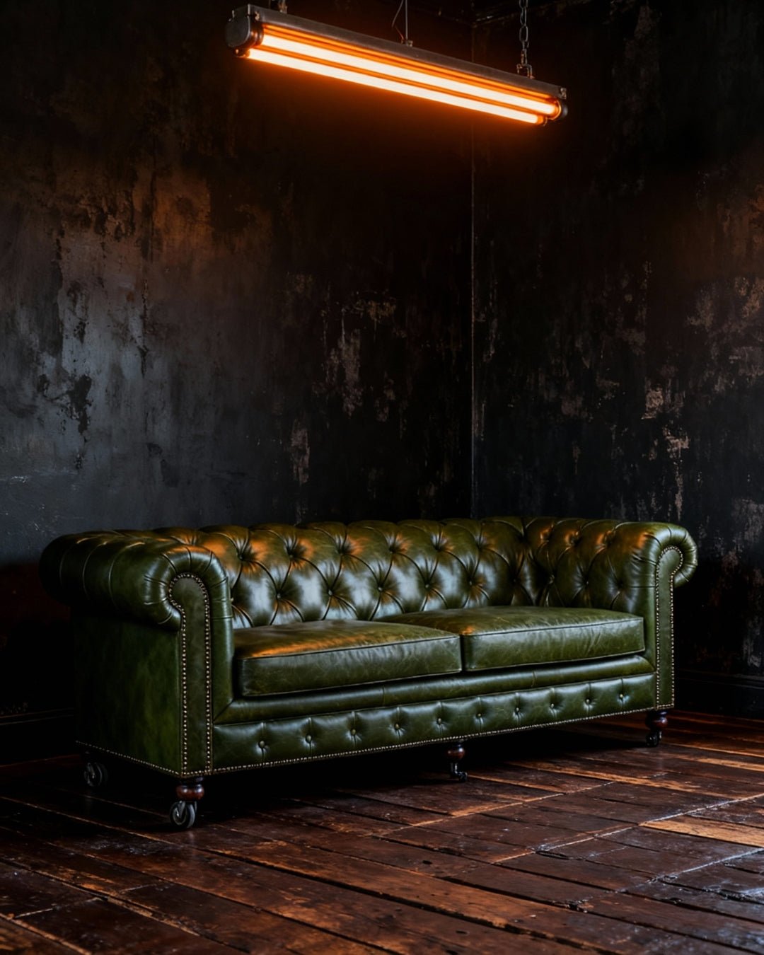 Fenris Leather Chesterfield Sofa - Sofas - Hello Norden