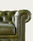 Fenris Leather Chesterfield Sofa - Sofas - Hello Norden