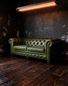 Fenris Leather Chesterfield Sofa - Sofas - Hello Norden