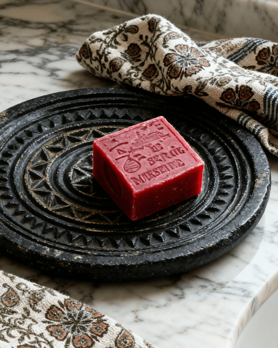 Fern Stone Biscuit Mold Plate