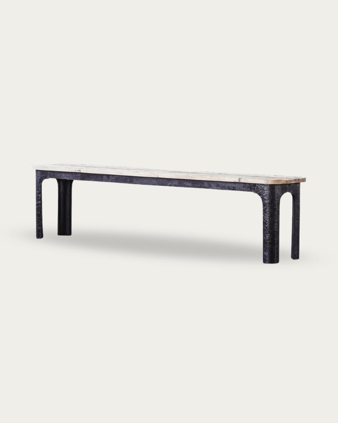 Finn Rustic Wood Bench - Bench - Hello Norden