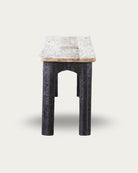 Finn Rustic Wood Bench - Bench - Hello Norden