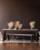 Finn Rustic Wood Bench - Bench - Hello Norden