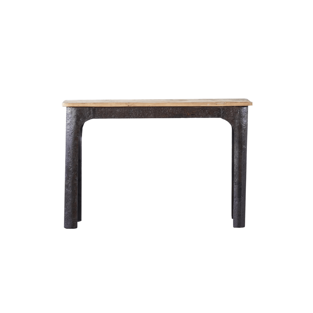 Finn Rustic Wood Console Table - Consoles - Hello Norden