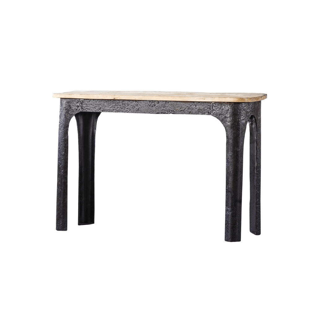 Finn Rustic Wood Console Table - Consoles - Hello Norden