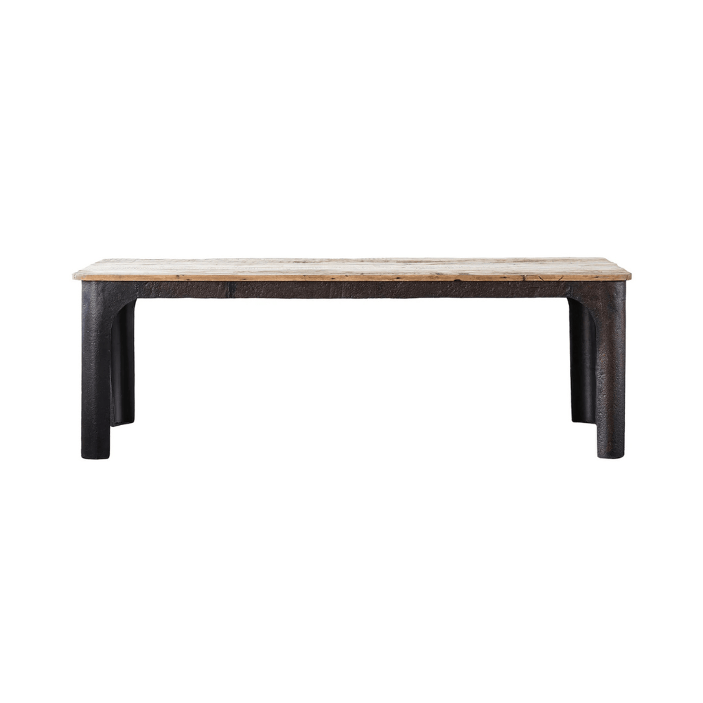 Finn Rustic Wood Dining Table - Dining Tables - Hello Norden