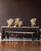 Finn Rustic Wood Dining Table - Dining Tables - Hello Norden