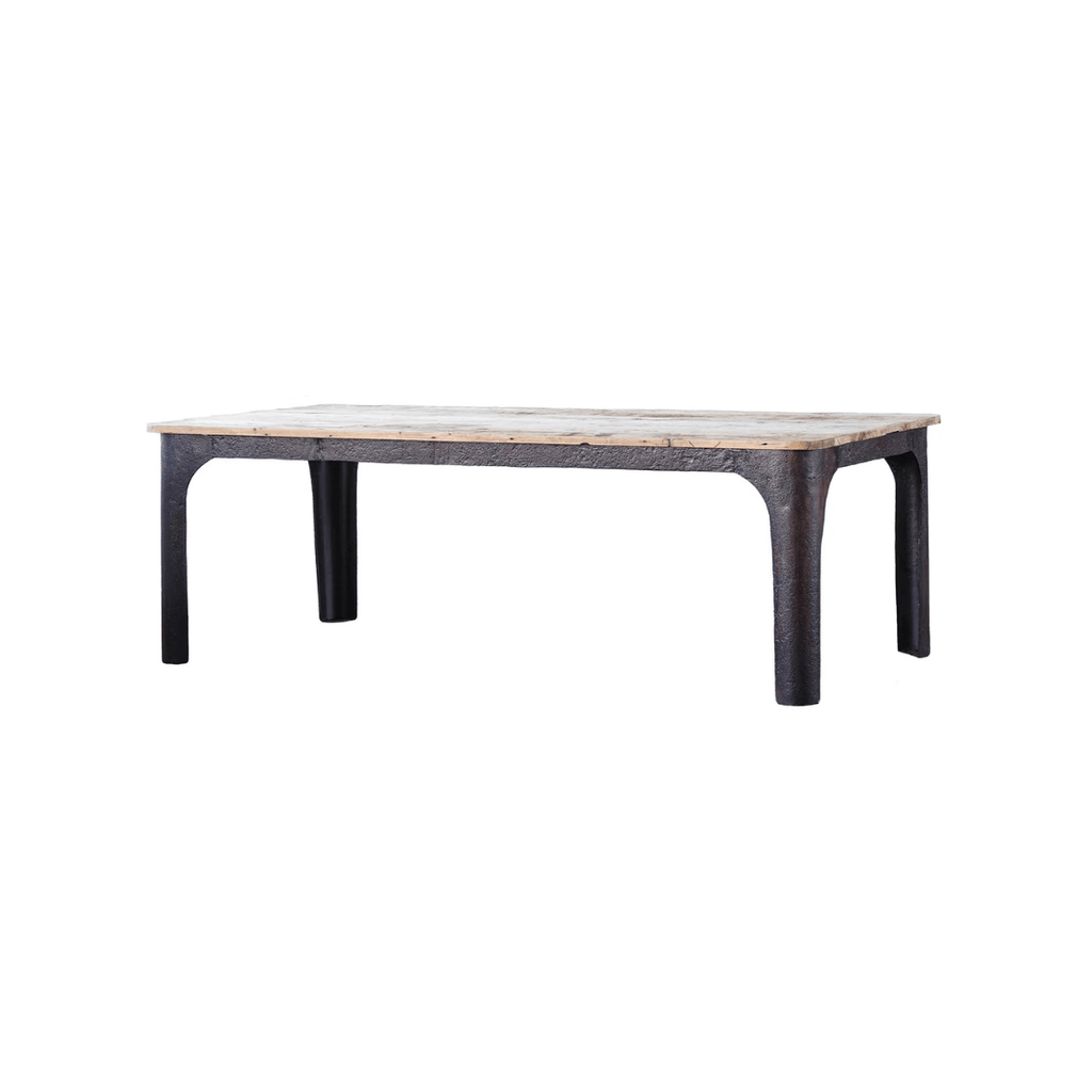 Finn Rustic Wood Dining Table - Dining Tables - Hello Norden