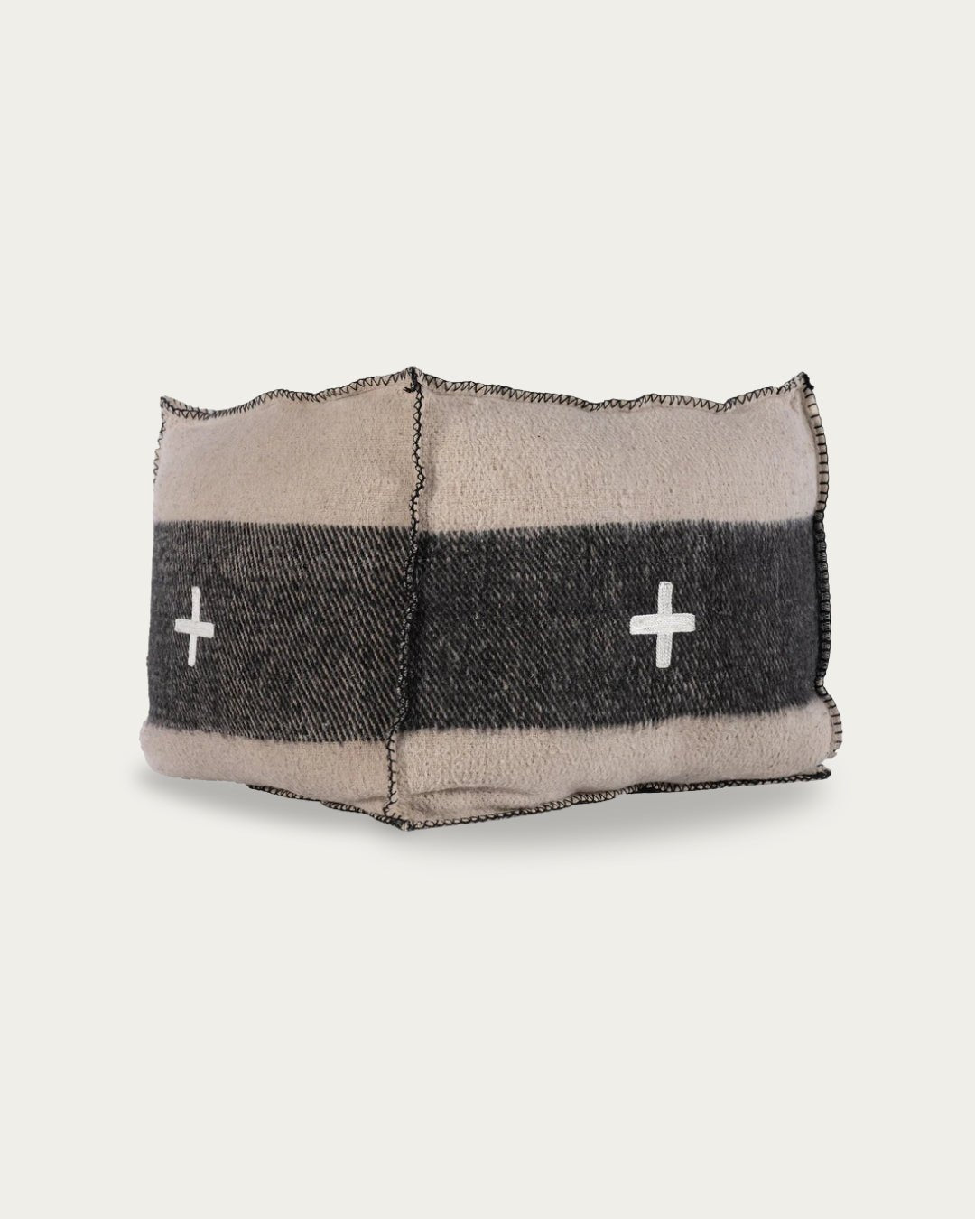 Frey Army Pouf - Stools & Poufs - Hello Norden