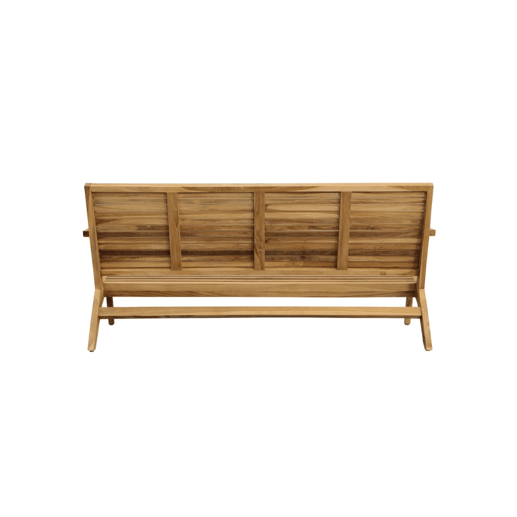 Freydis Teak Wood Garden Bench - Bench - Hello Norden