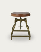Geir Brass Stool - Stools - Hello Norden