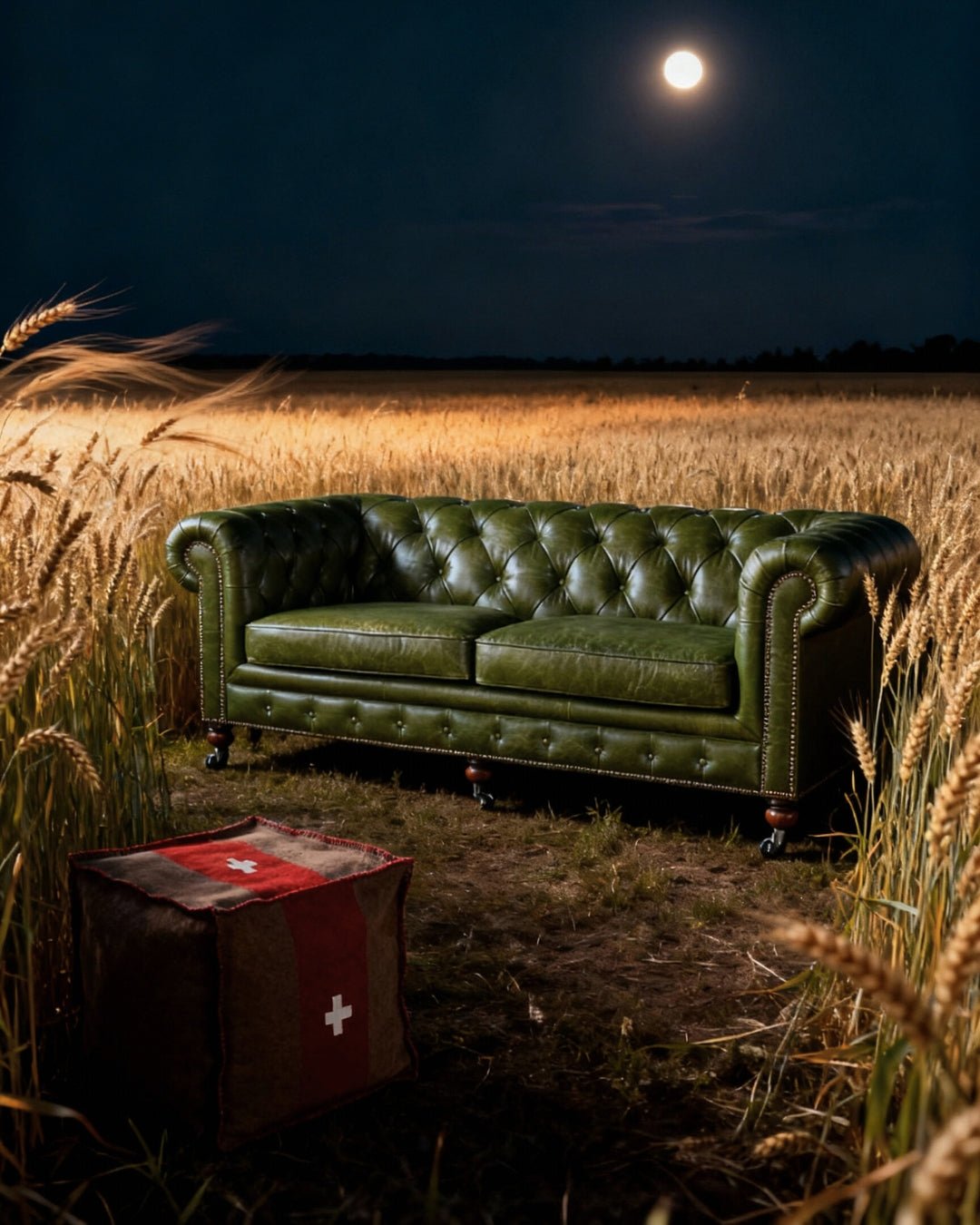 Fenris Leather Chesterfield Sofa - Sofas & Sectionals - Hello Norden