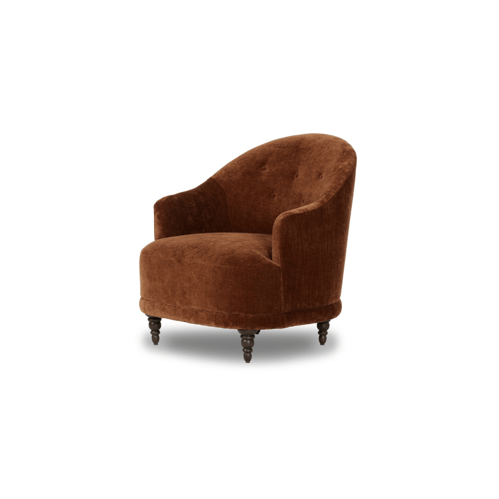 Halle Velvet Lounge Chair - Arm Chairs - Hello Norden