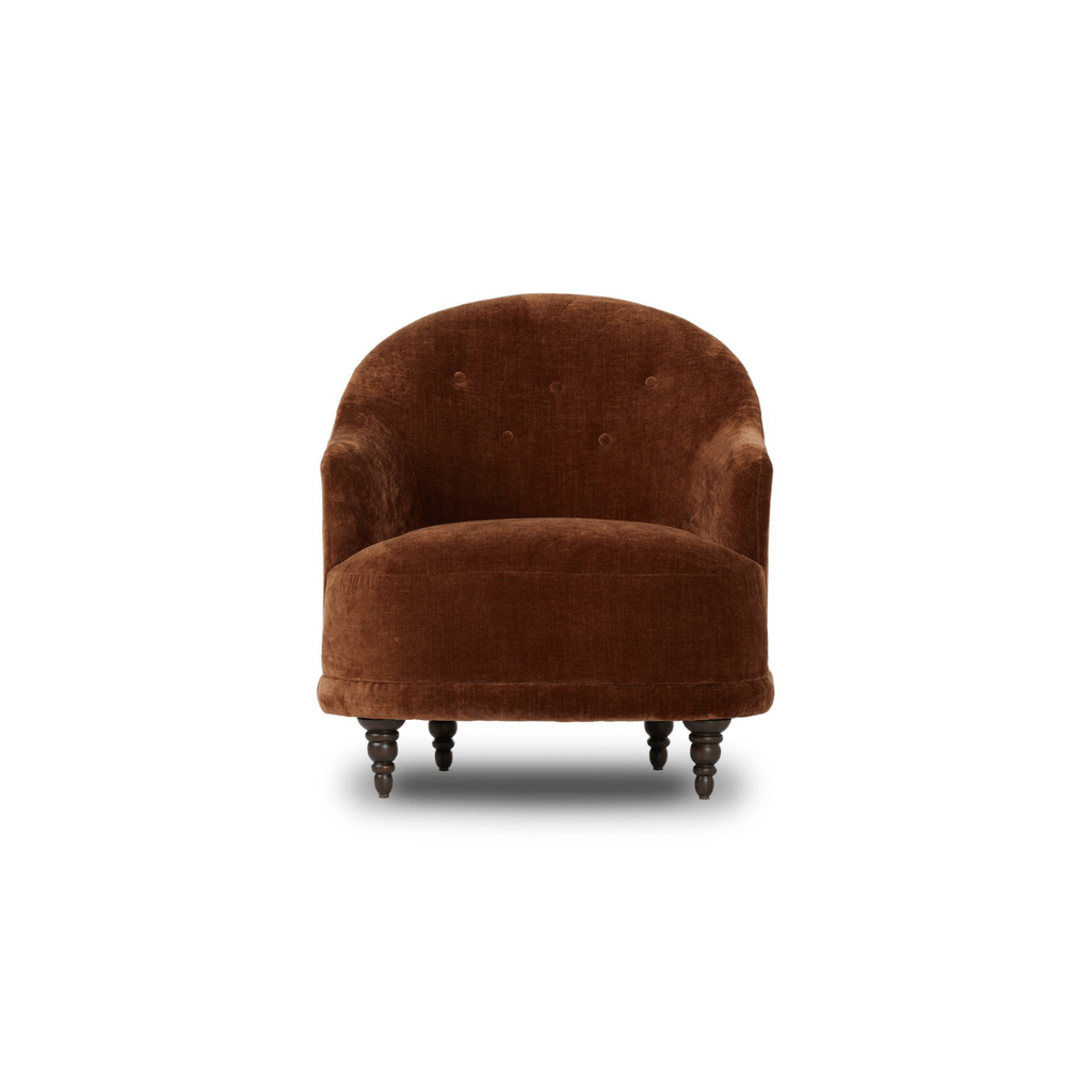 Halle Velvet Lounge Chair - Arm Chairs - Hello Norden