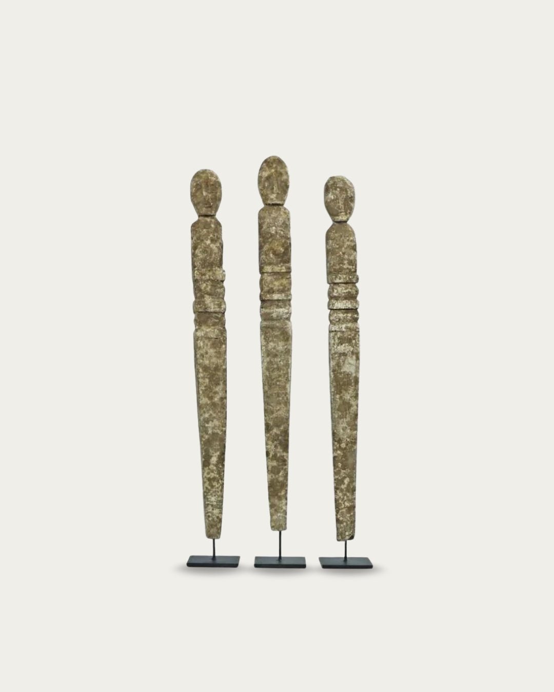 Hand - Carved Stick Figure Sculpture - Sculptures - Hello Norden