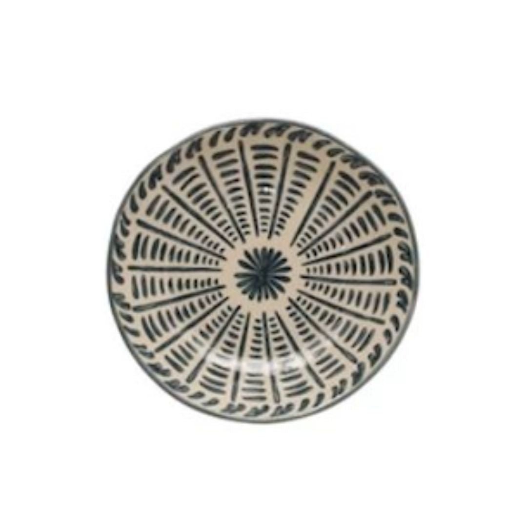 Hekla Floral Hand-Painted Stoneware Plate - Dinnerware - Hello Norden