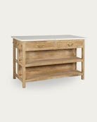 Helmi Marble Kitchen Island - Kitchen Island - Hello Norden
