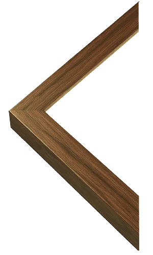 Brown art print frame