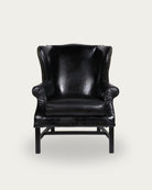 Holmes Wingback Leather Chair - Arm Chairs, Recliners & Sleeper Chairs - Hello Norden
