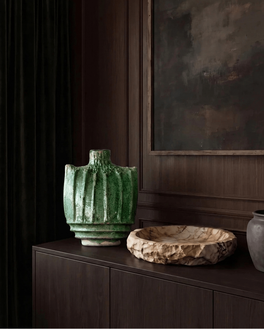 Sune Tamegroute Ridged Vessel - Candle Holders - Hello Norden