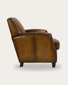 Igor Brown Leather Club Chair - Arm Chairs - Hello Norden