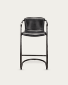 Victor Leather Bar Stools (Set of 2) - Bar & Counter Stools - Hello Norden