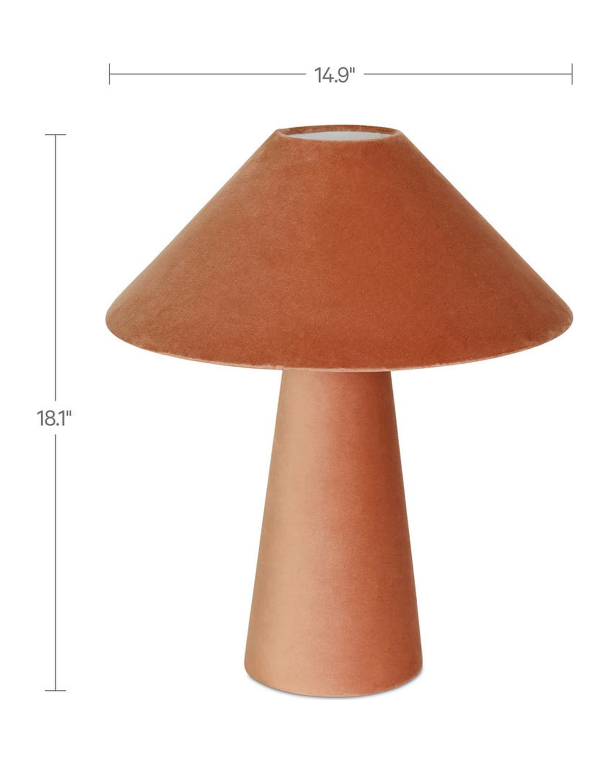 living room furniture modern mountain  table lamp Hello Norden - Ingebjorg Table Lamp, dimensions