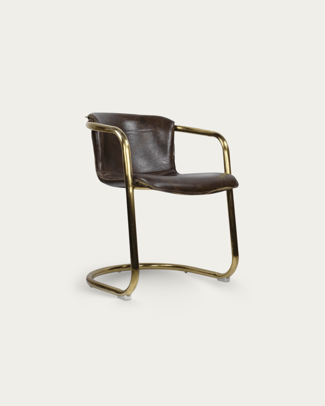 Ingma Brass Leg Dining Chair - Dining Chairs - Hello Norden