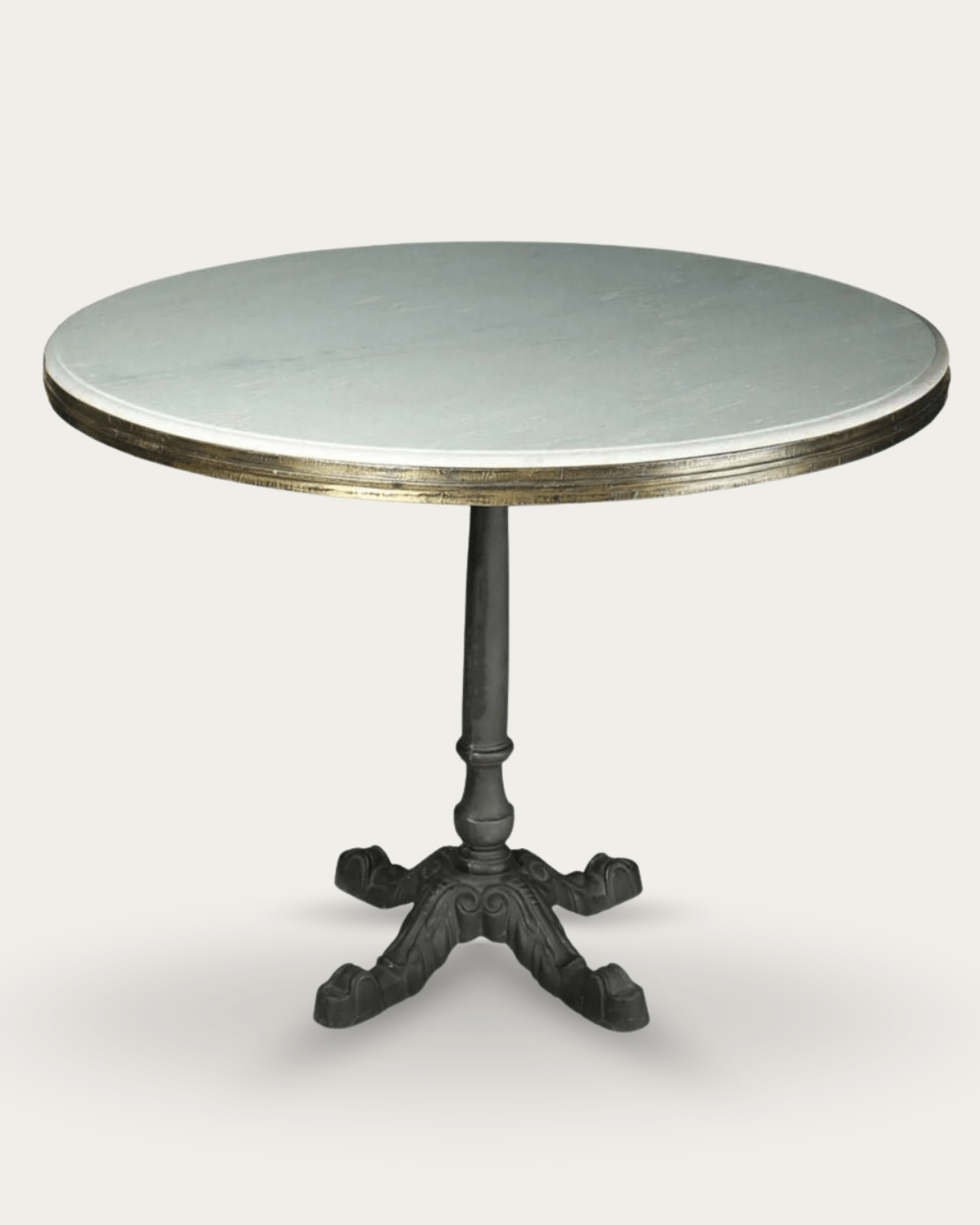 Ingrid Round Marble Bistro Table - Tables - Hello Norden