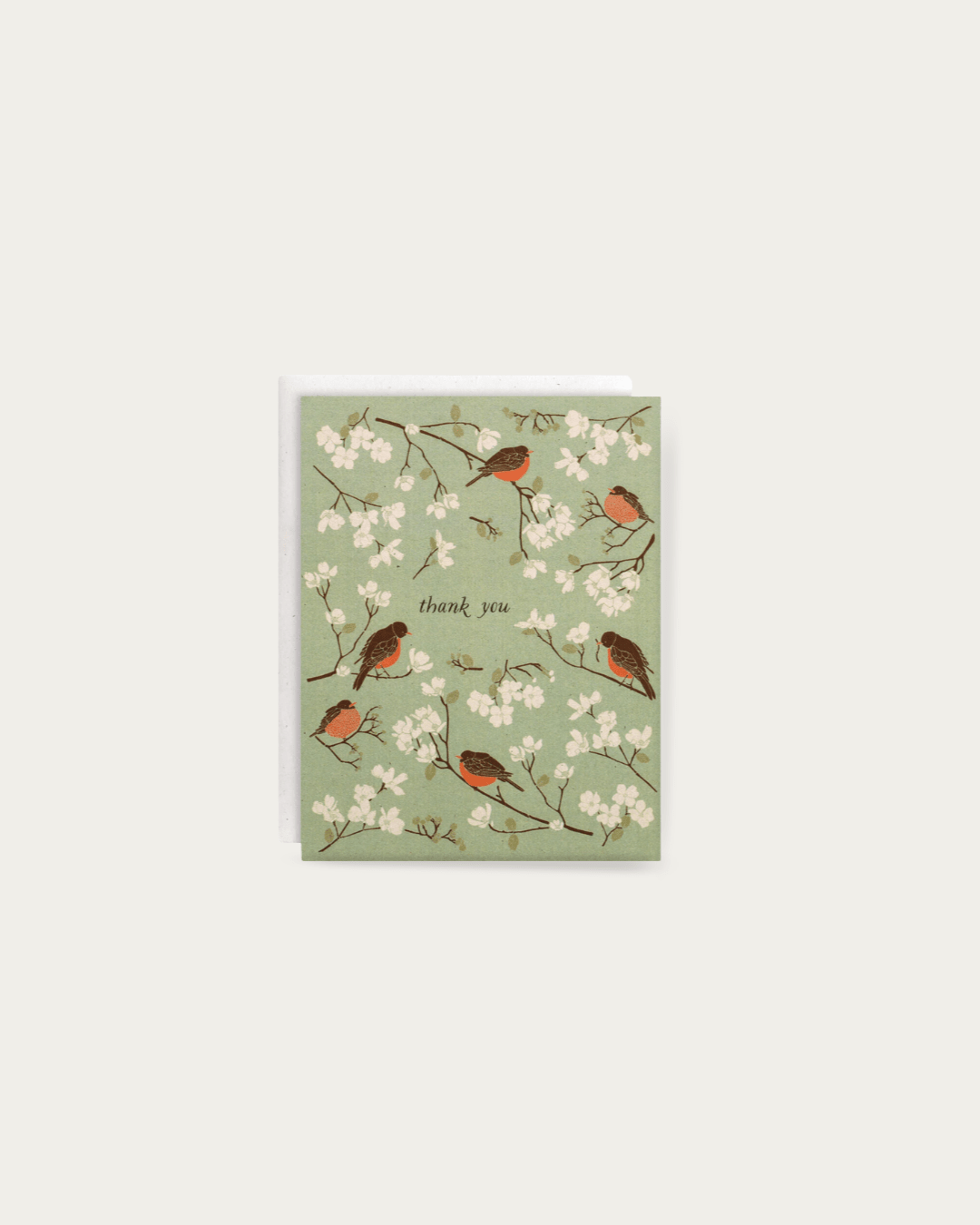 Janne Floral Thank You Cards - Box of 8 - Card - Hello Norden