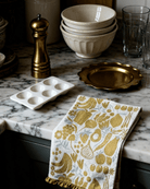 Joran Printed Cotton Tea Towel - Kitchen Towels - Hello Norden